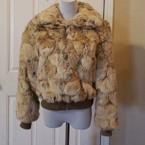 GDT Too Vintage Fur coat Size S-M